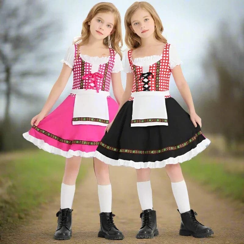 Lena- Vintage-inspiriertes Kostüm für Karneval und Party für Kinder