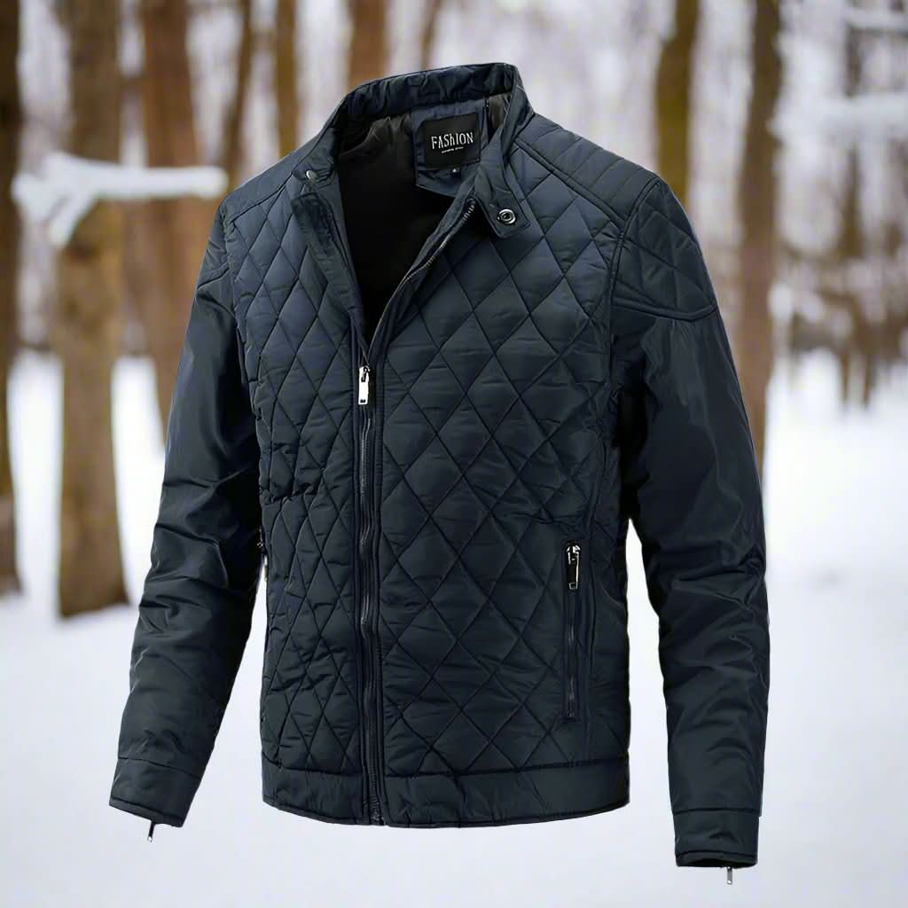 Elegante Steppjacke für Herren, Stilvoll und Funktional für den Winter