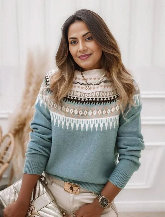 Gemütlicher Chic: Fair-Isle-Pullover für Damen