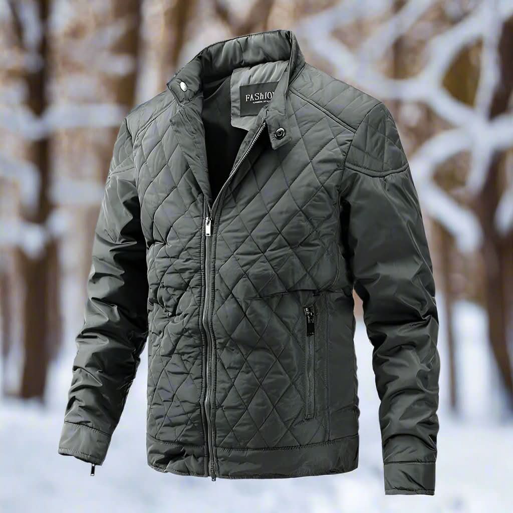 Elegante Steppjacke für Herren, Stilvoll und Funktional für den Winter