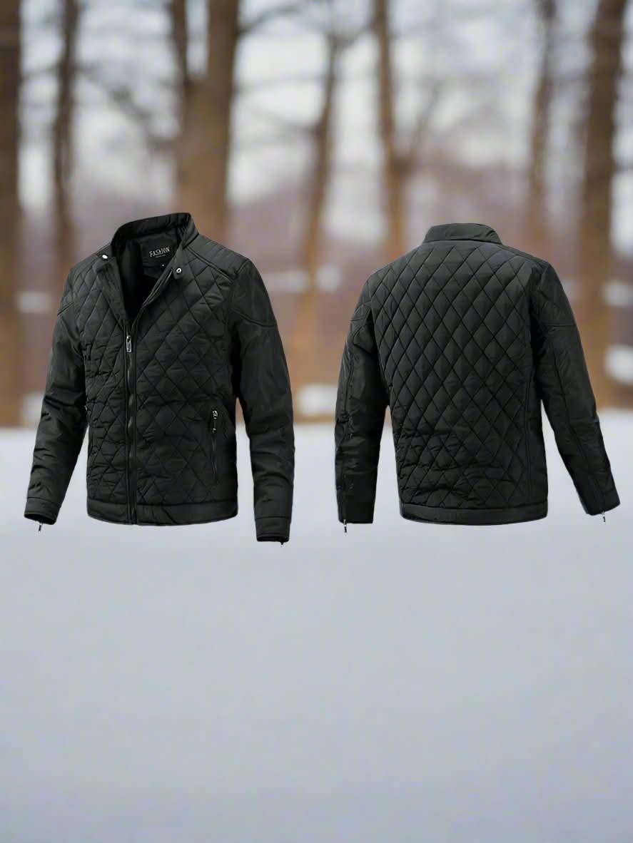 Elegante Steppjacke für Herren, Stilvoll und Funktional für den Winter