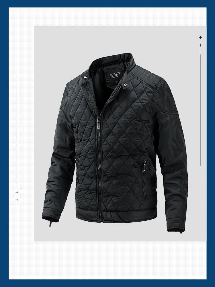 Elegante Steppjacke für Herren, Stilvoll und Funktional für den Winter