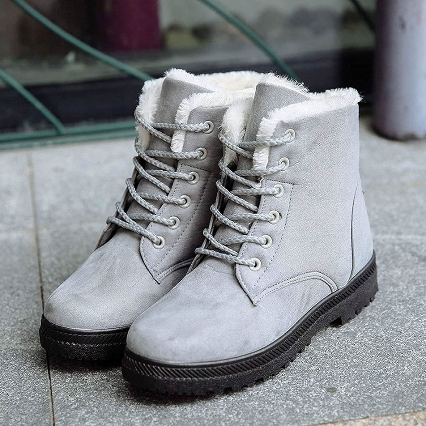 Bequeme, modische und warme Winterstiefel für Damen