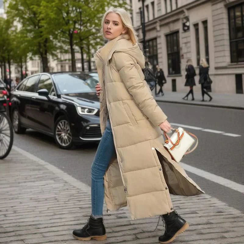 Zeitgemäßer Stil in einer raffinierten wattierten Jacke für Damen