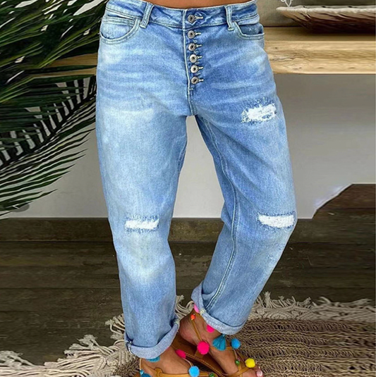 Dorthe – Luftige Jeans in hochwertiger Qualität für den Sommer