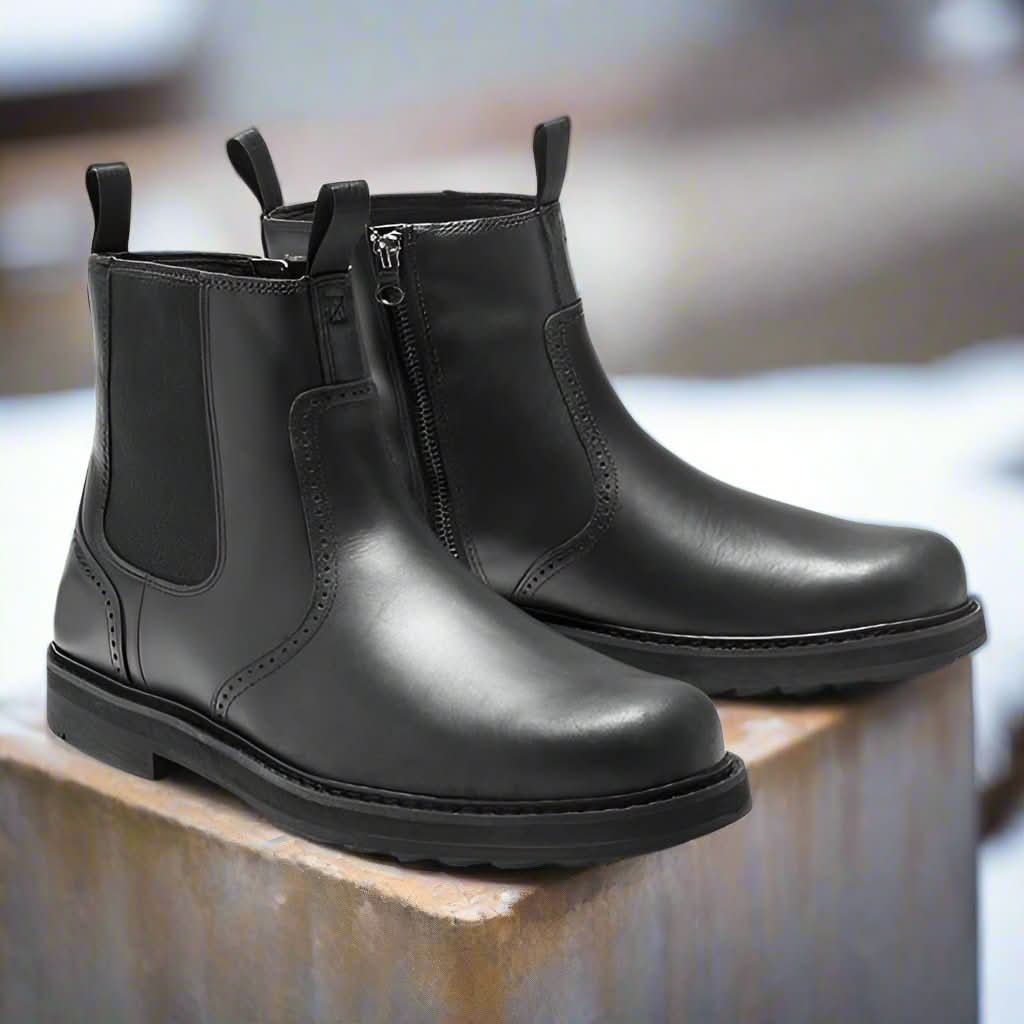 Füge Eleganz hinzu: Klassische Suede-Chelsea-Boots für Damen