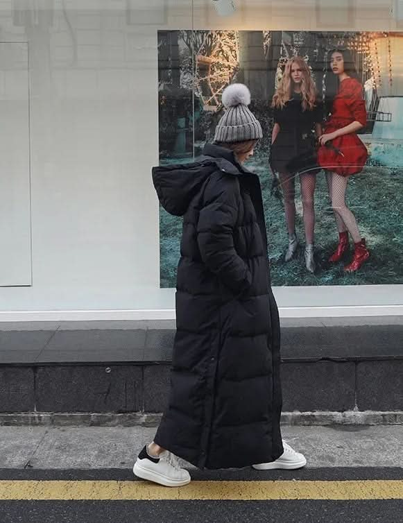 Ultimativer Winter-Langmantel im Pufferstil für Damen