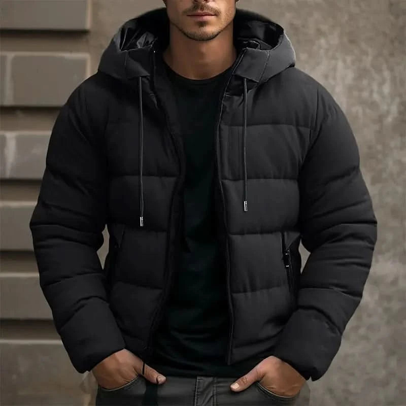 Moderne Pufferjacke für Herren, Stil und Wärme neu definiert