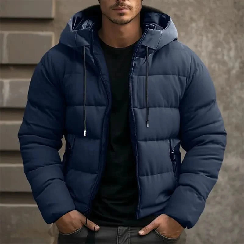 Moderne Pufferjacke für Herren, Stil und Wärme neu definiert