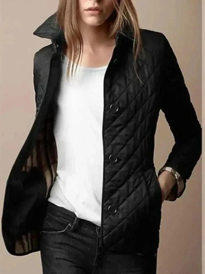 Klassische gesteppte Jacke für Damen