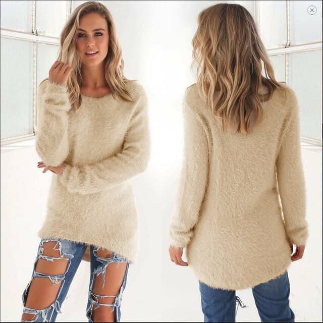 Sala - Langer Pullover mit modischem Stil