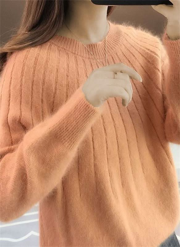 Gemütliche Freude Oversized Strickpullover, Komfortabel und Schick für Frauen