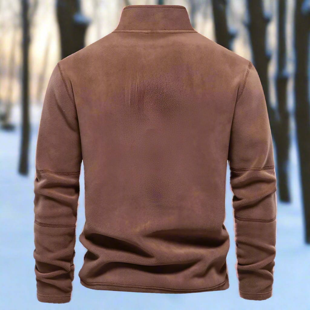 Gemütlicher Quarter-Zip Pullover für Herren