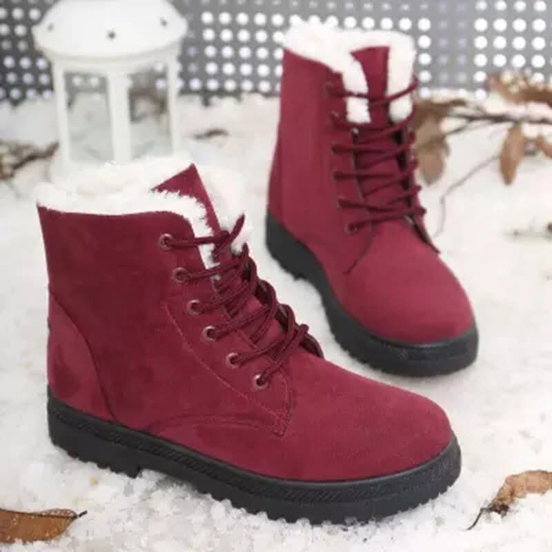 Bequeme, modische und warme Winterstiefel für Damen