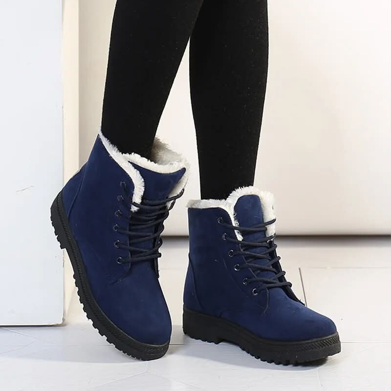 Bequeme, modische und warme Winterstiefel für Damen