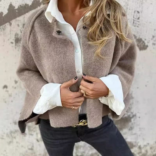 Gemütlich-elegante Strickjacke für Alltag und Stil für Damen