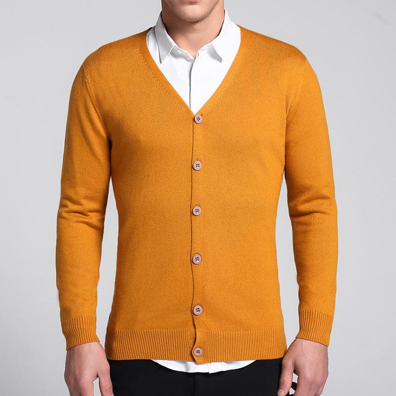 Bastian - Klassischer Cardigan mit Knopfleiste