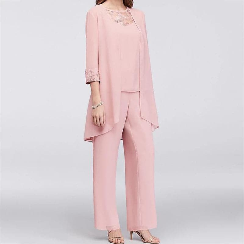 Nathalie - Elegantes dreiteiliges Baumwollset
