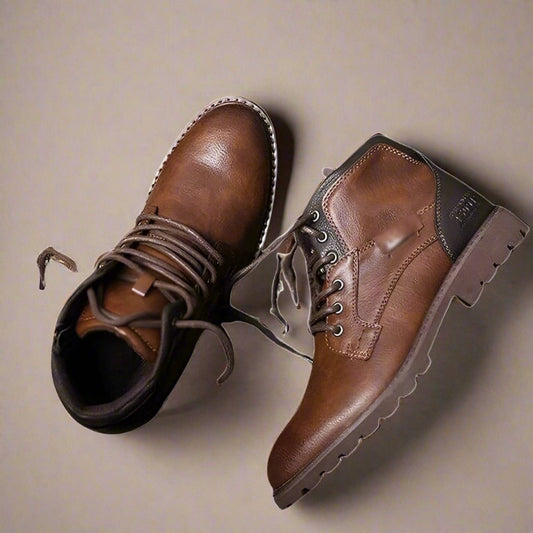 Michael - Robuste Herrenstiefel mit Absatz